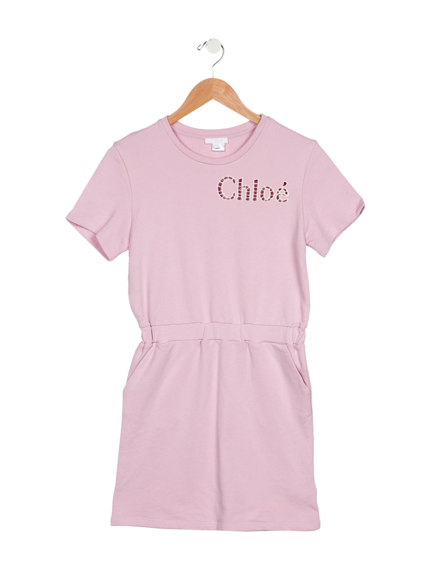 Chloé Girls' Short Sleeve Dress