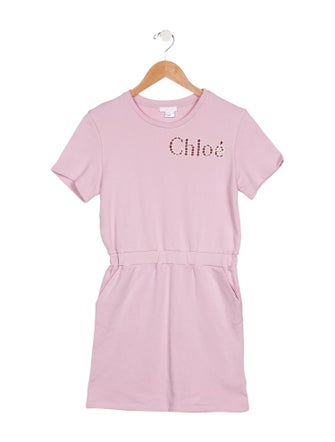 Chloé Girls' Short Sleeve Dress