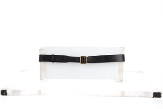 Chloé Skinny Leather Waist Belt