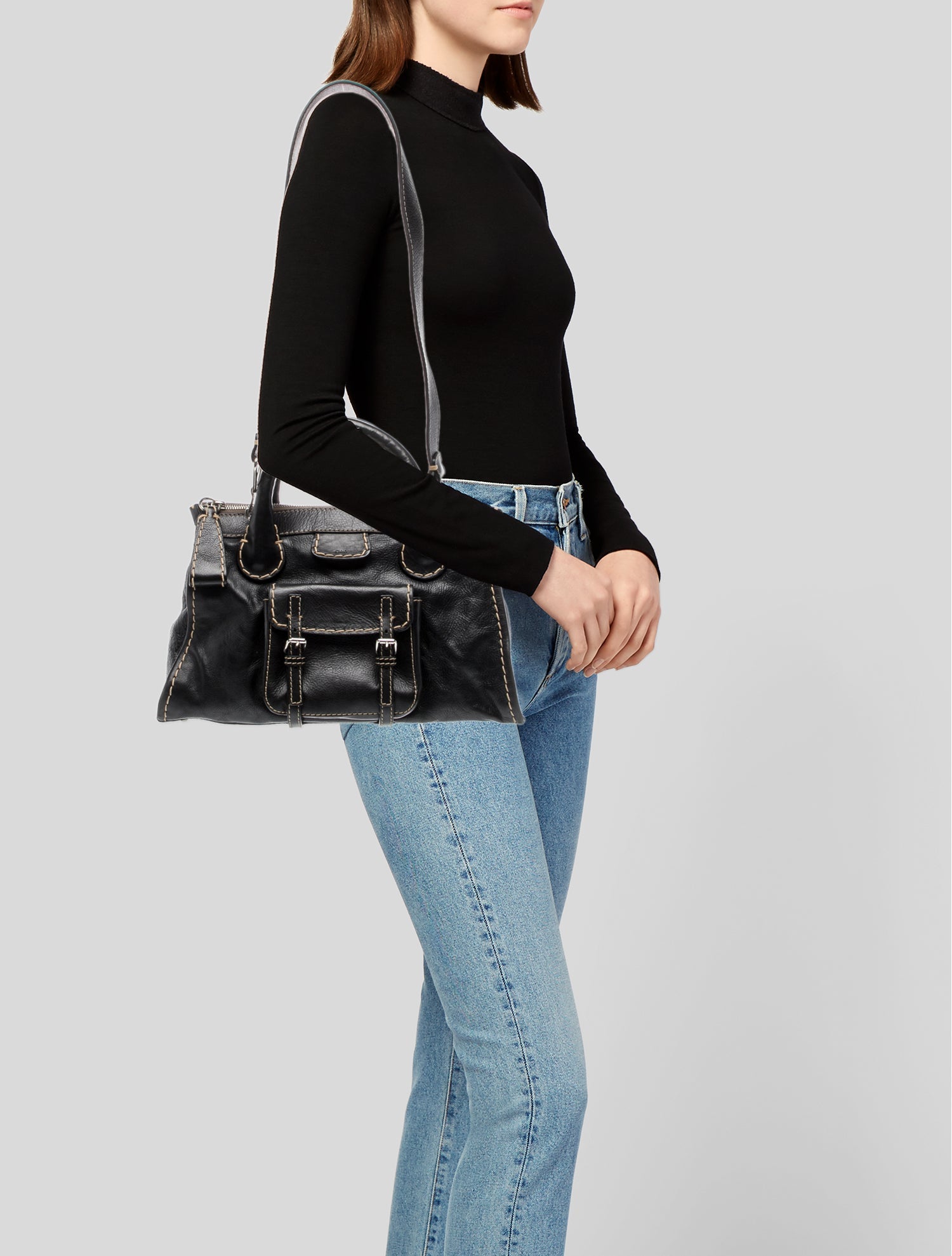 Chloé Leather Shoulder Bag