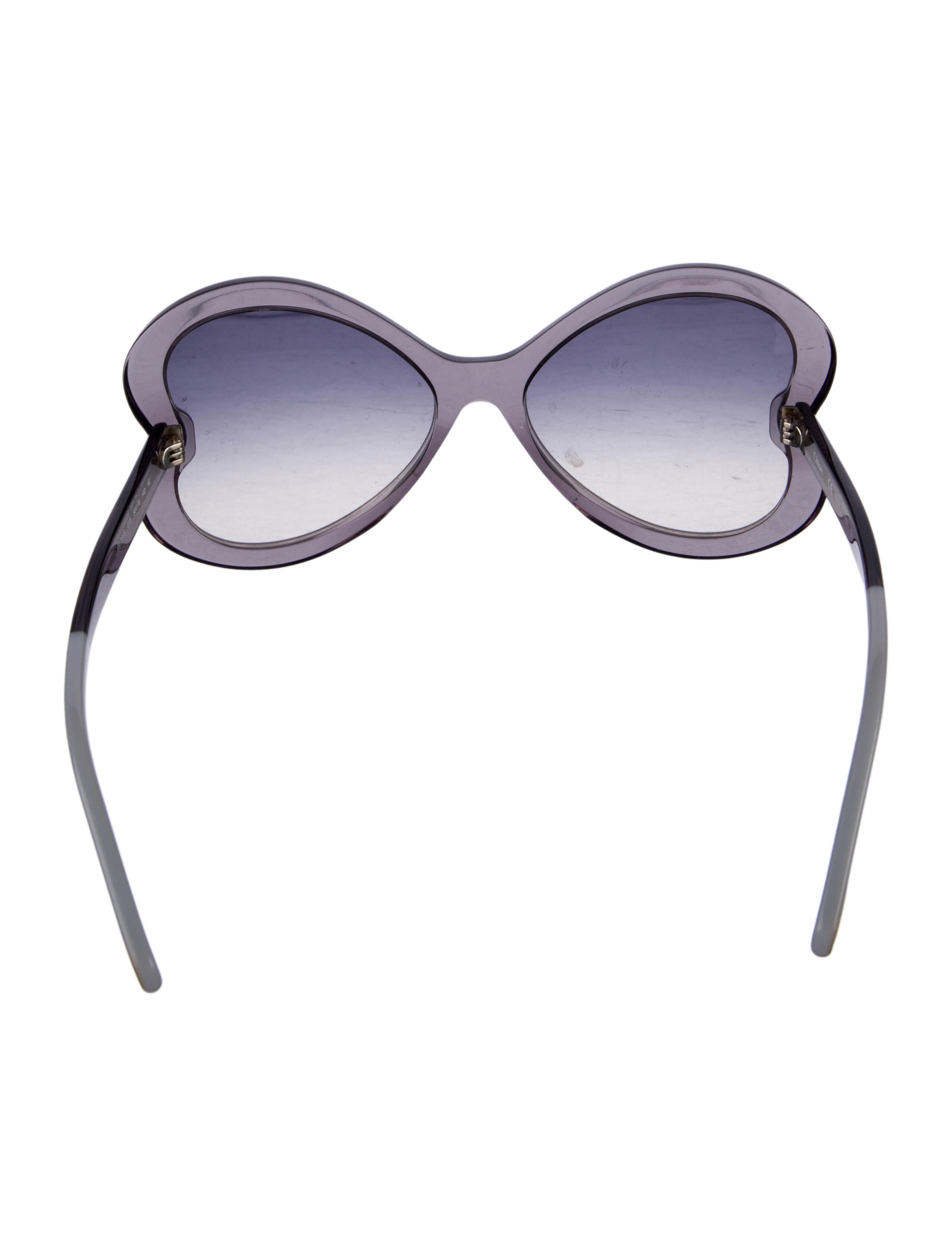 Chloé Oversize Gradient Sunglasses