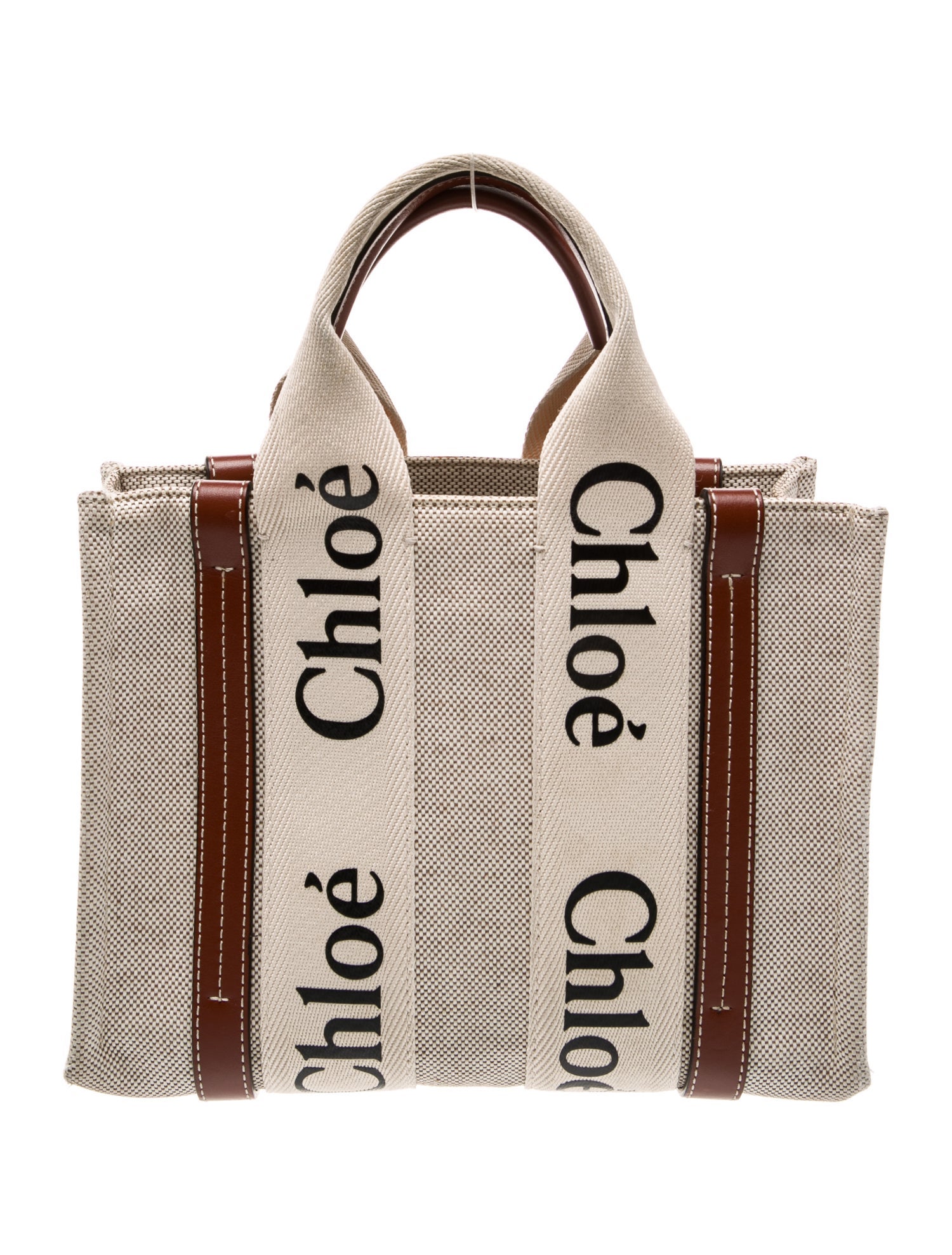 Chloé Canvas Woody Small