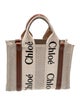 Chloé Canvas Woody Small