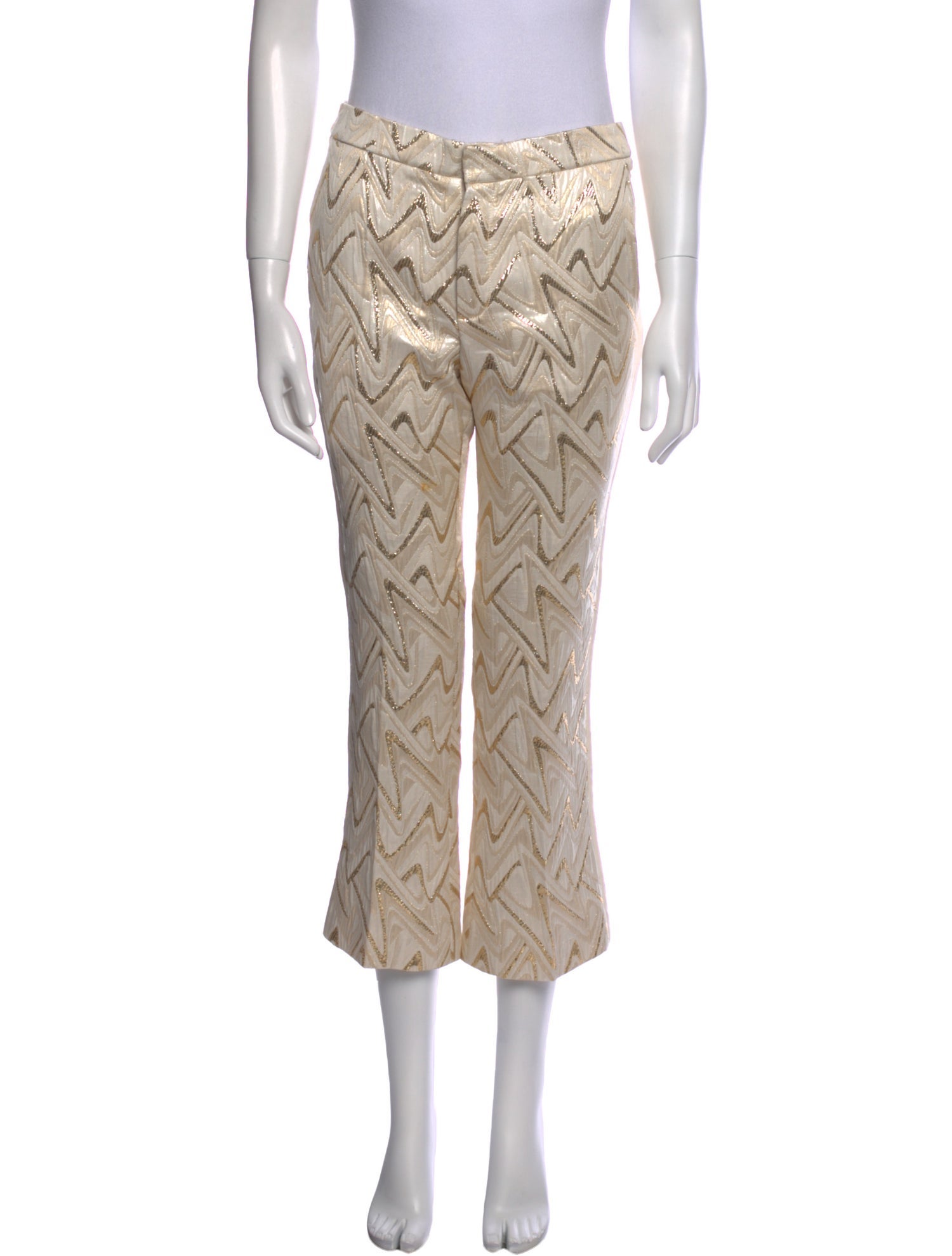 Chloé Printed Straight Leg Pants