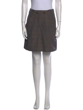 Chloé Silk Knee-Length Skirt