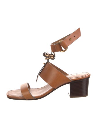 Chloé Leather Gladiator Sandals