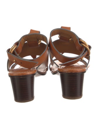 Chloé Leather Gladiator Sandals