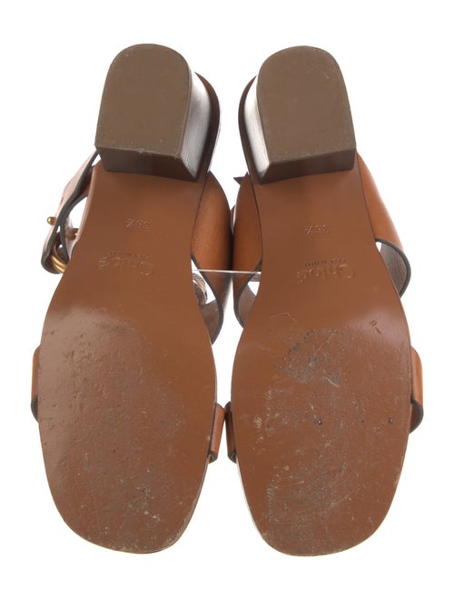 Chloé Leather Gladiator Sandals