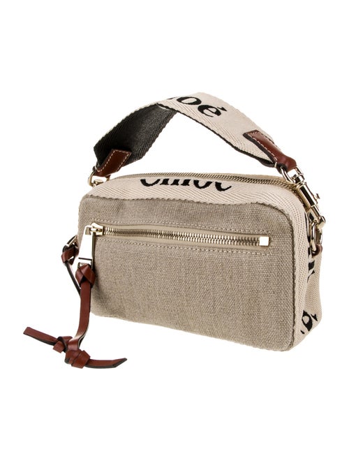 Chloé Canvas Top Handle Bag