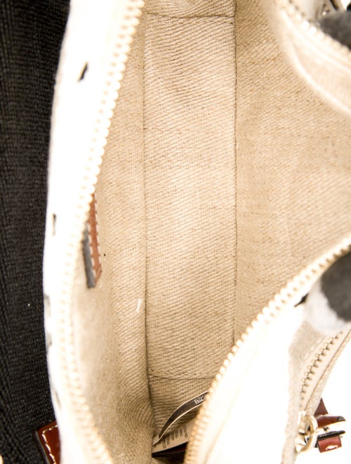 Chloé Canvas Top Handle Bag