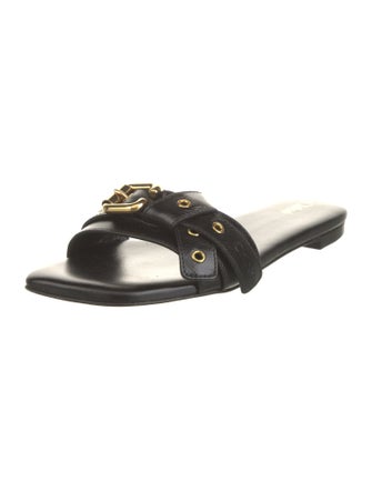 Chloé Leather Slides