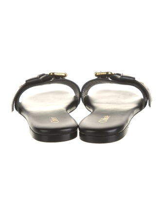 Chloé Leather Slides