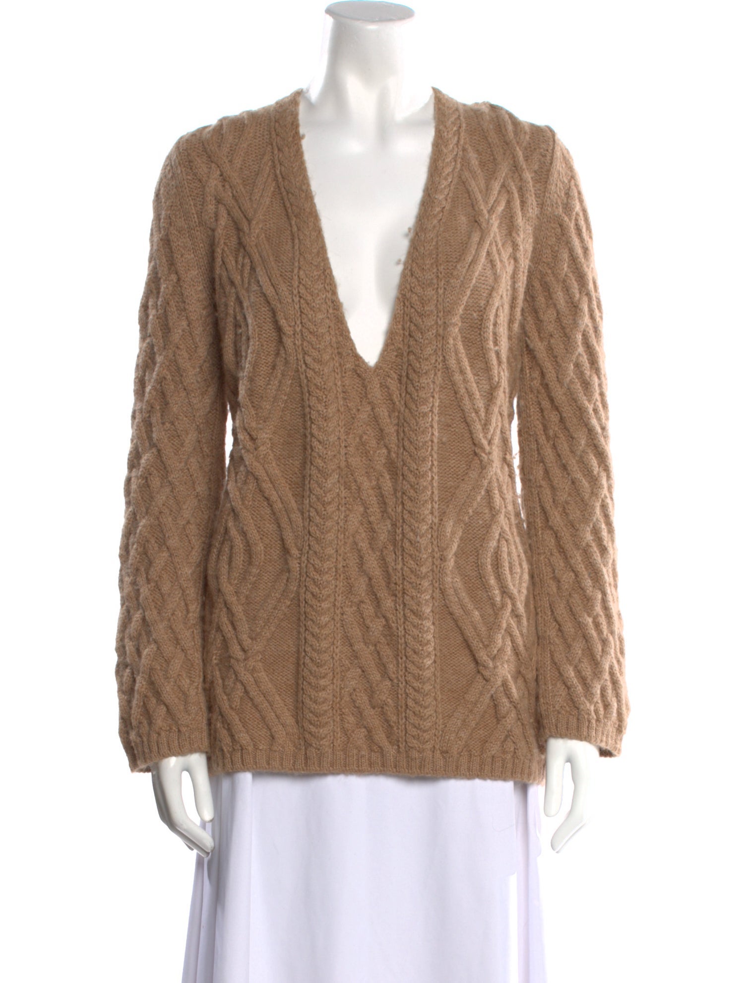 Chloé Merino Wool V-Neck Sweater
