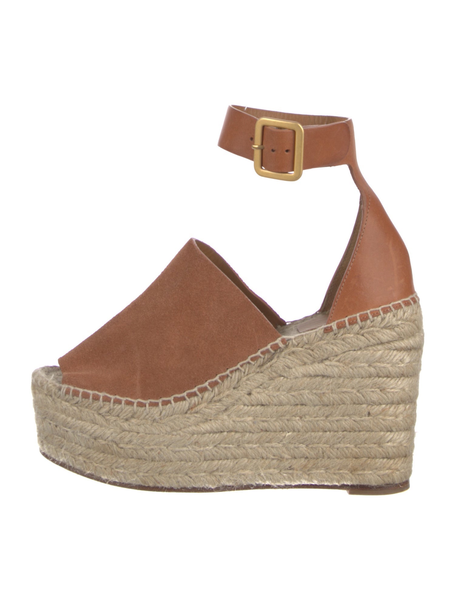 Chloé Suede D'Orsay Pumps