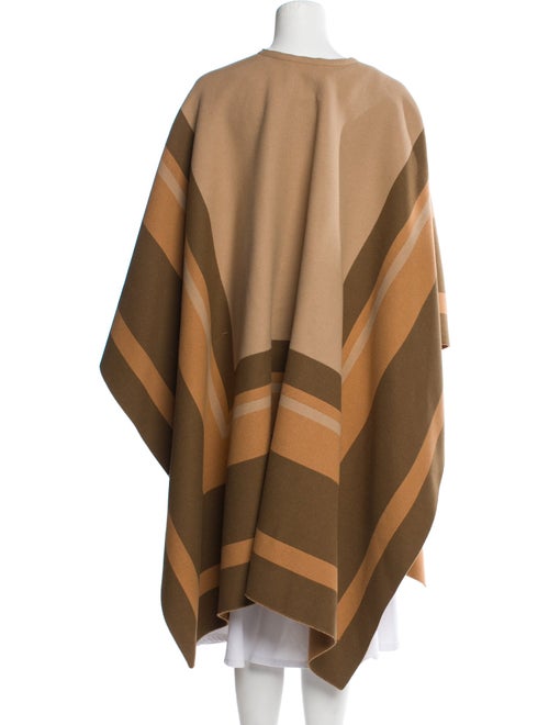 Chloé Virgin Wool Striped Coat