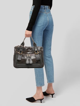 Chloé Leather Top Handle Bag