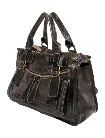 Chloé Leather Top Handle Bag