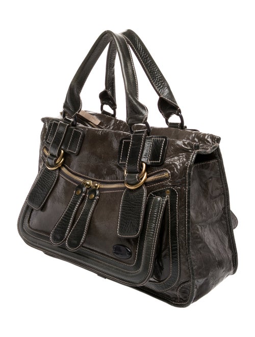 Chloé Leather Top Handle Bag