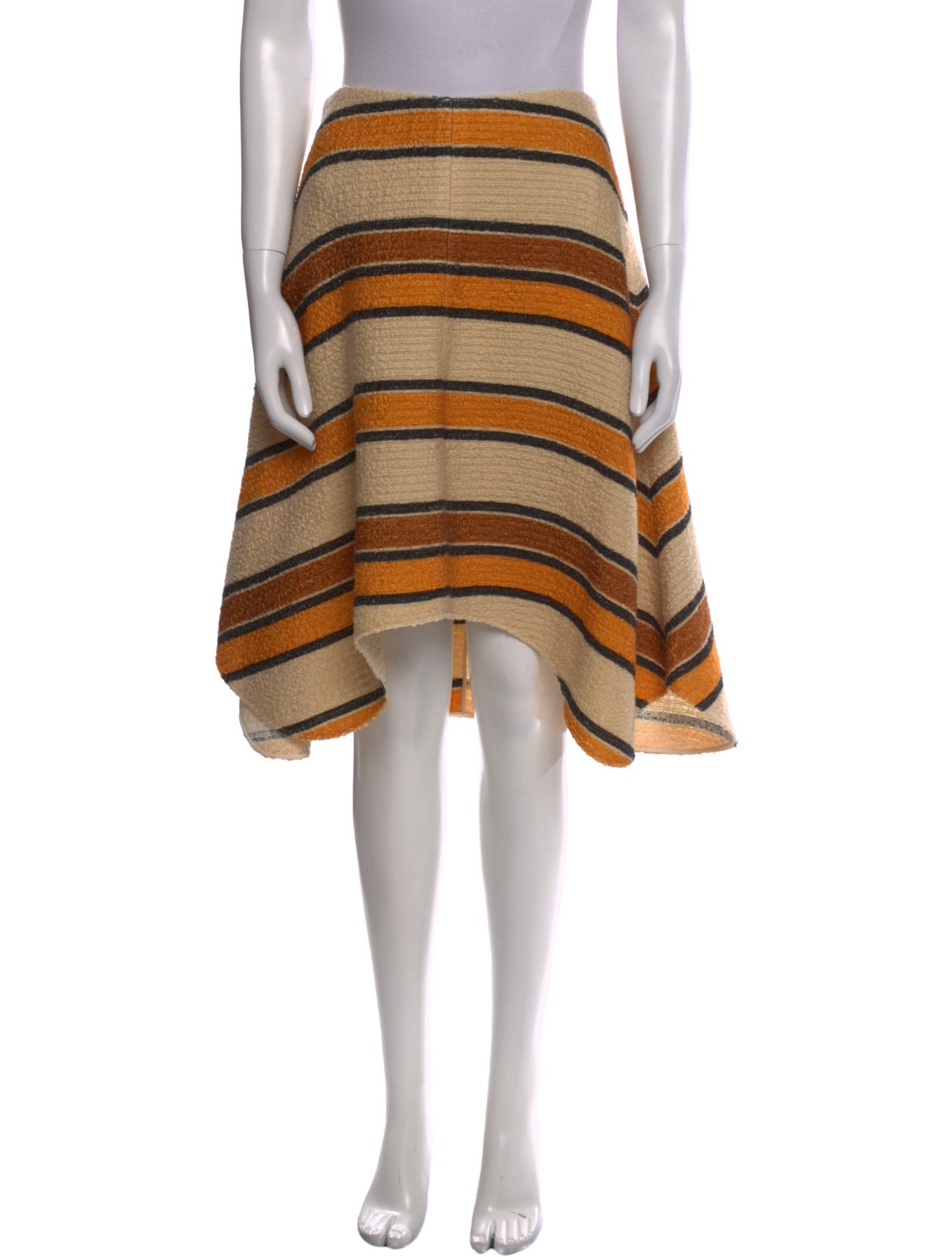 Chloé Striped Knee-Length Skirt