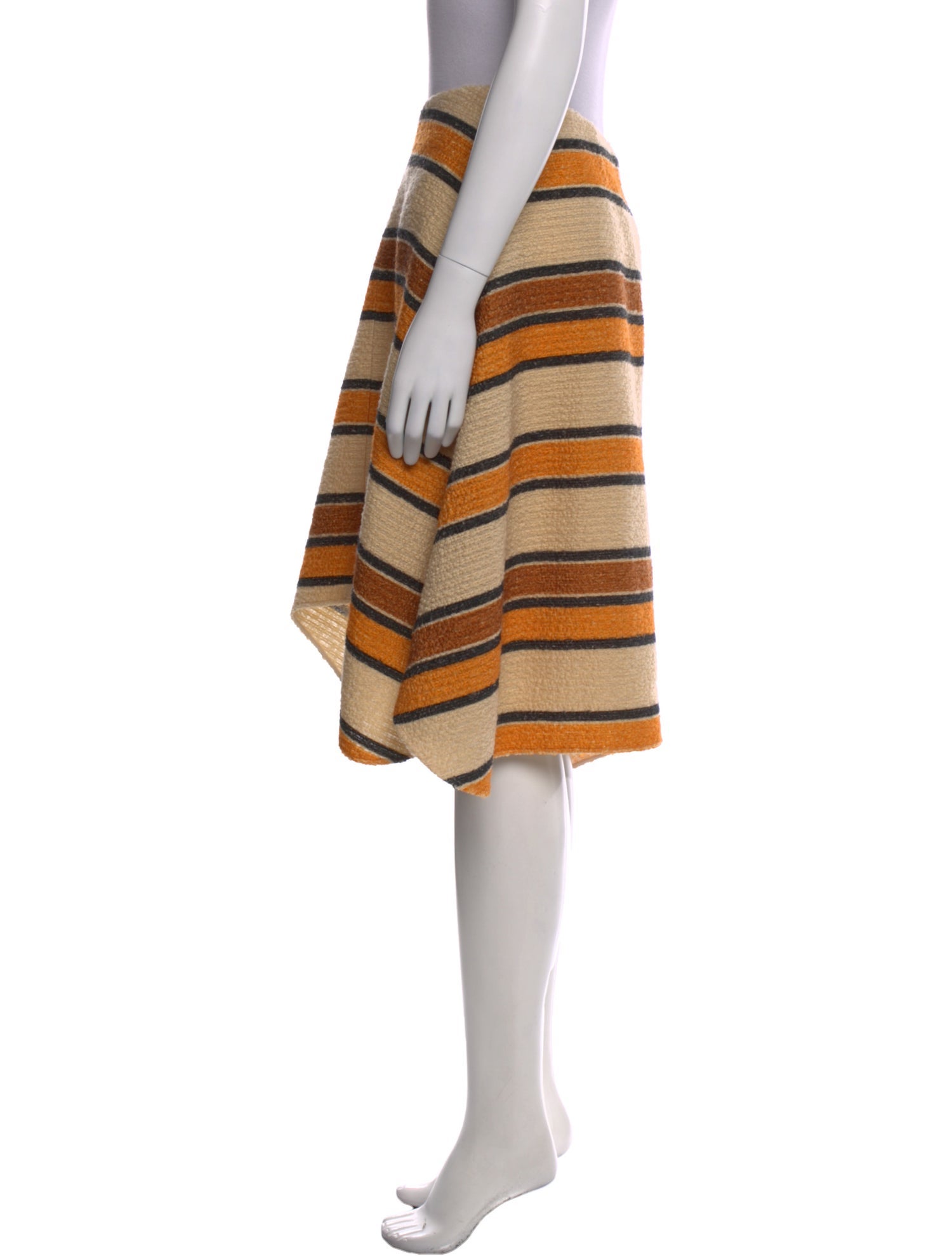 Chloé Striped Knee-Length Skirt