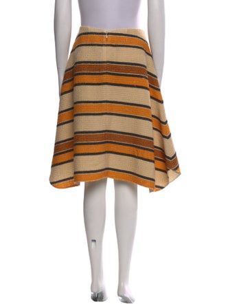 Chloé Striped Knee-Length Skirt
