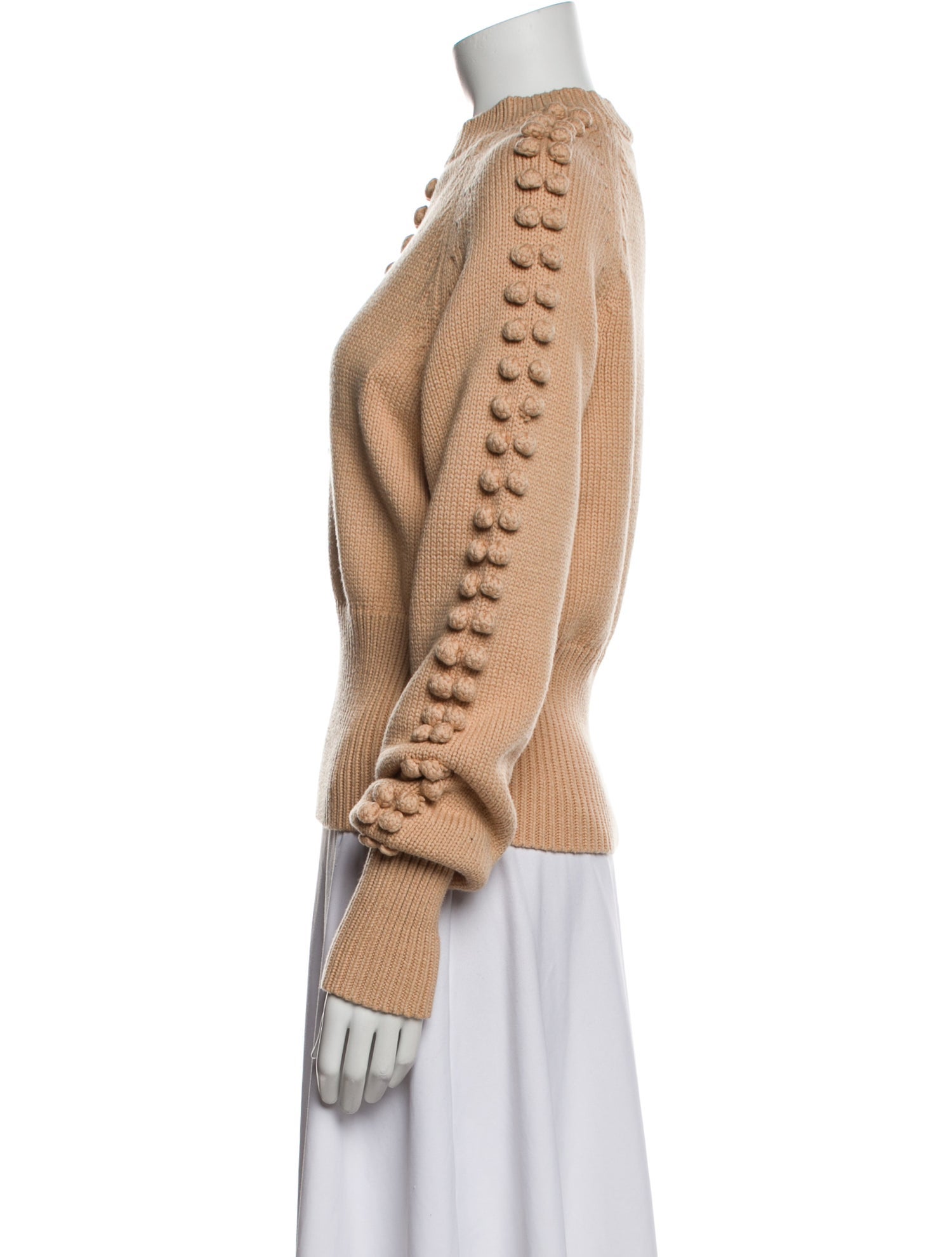 Chloé Nylon Mock Neck Sweater