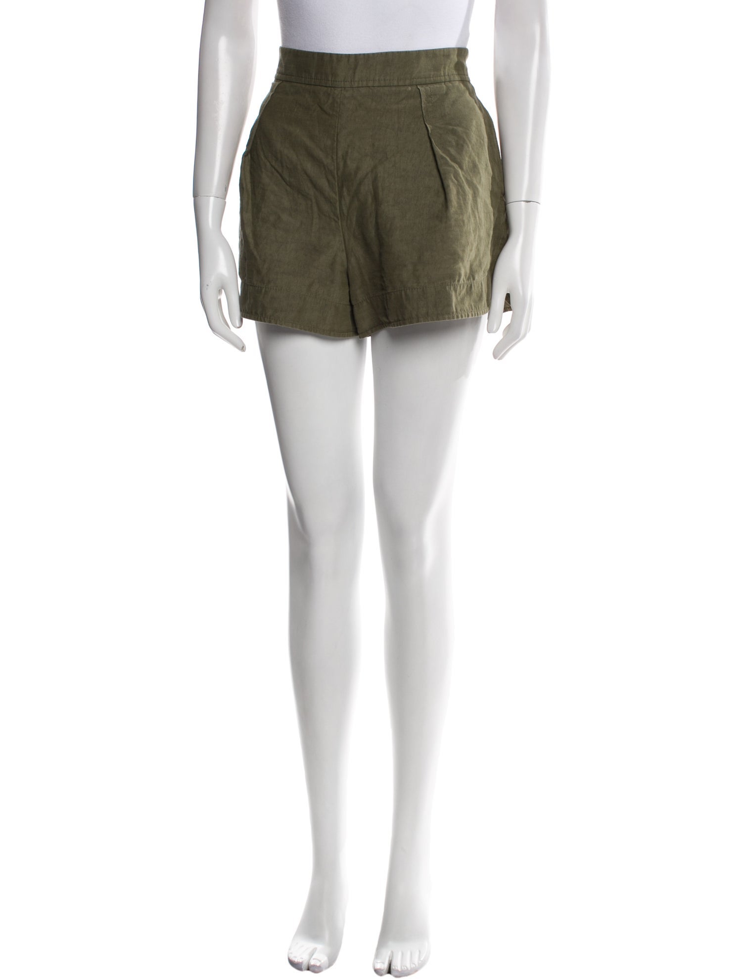 Chloé Linen Mini Shorts