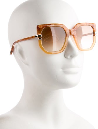 Chloé Oversize Gradient Sunglasses