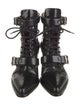 Chloé Leather Lace-Up Boots