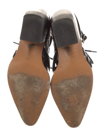 Chloé Leather Lace-Up Boots