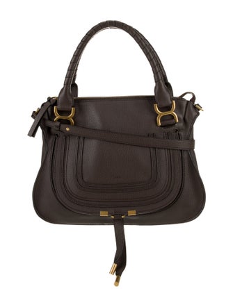 Chloé Leather Marcie Satchel Medium
