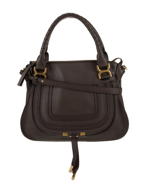 Chloé Leather Marcie Satchel Medium