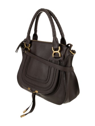 Chloé Leather Marcie Satchel Medium