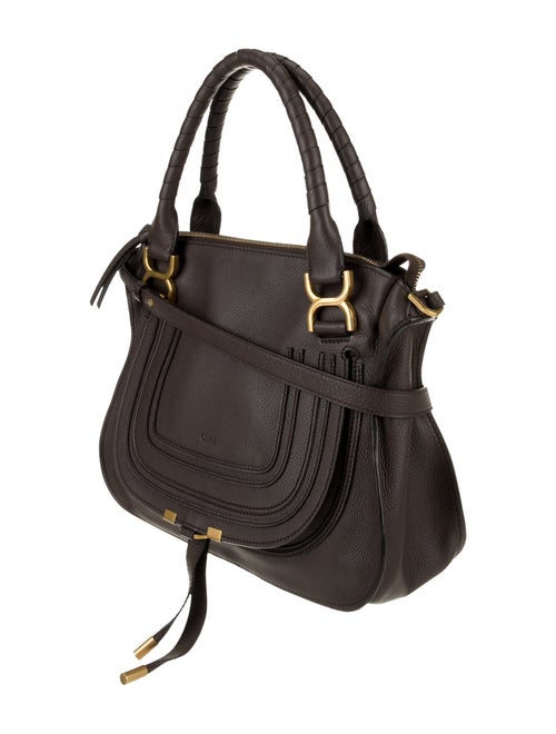 Chloé Leather Marcie Satchel Medium