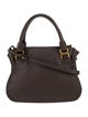 Chloé Leather Marcie Satchel Medium