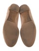 Chloé Suede Scalloped Accent Ballet Flats