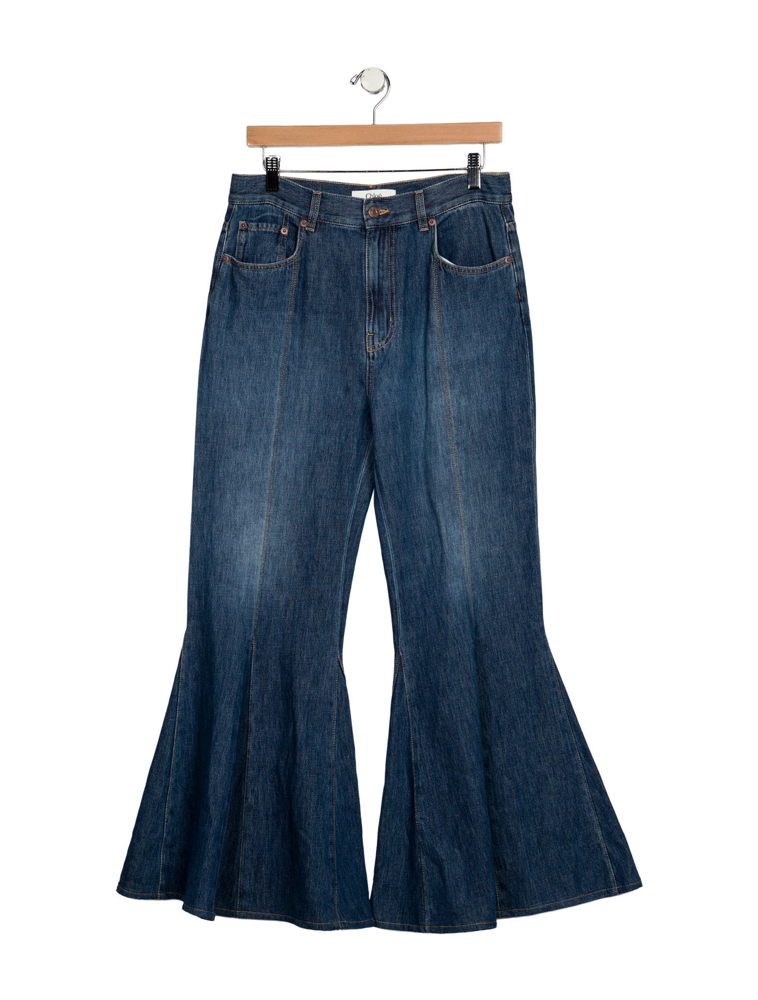 Chloé High-Rise Wide Leg Jeans