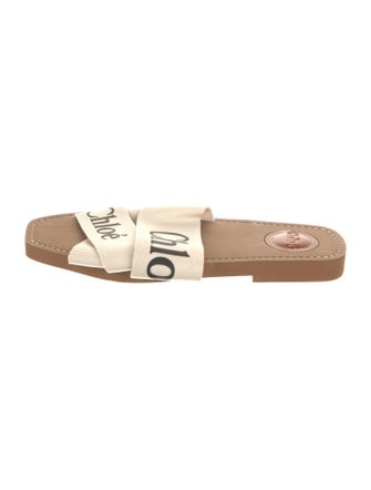Chloé Canvas Printed Slides