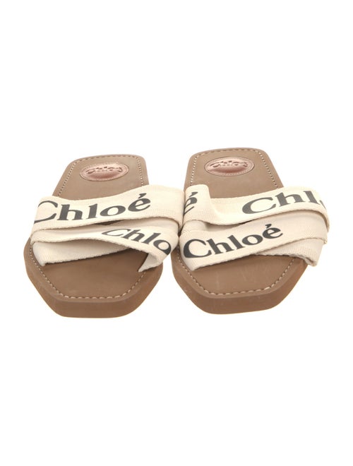 Chloé Canvas Printed Slides