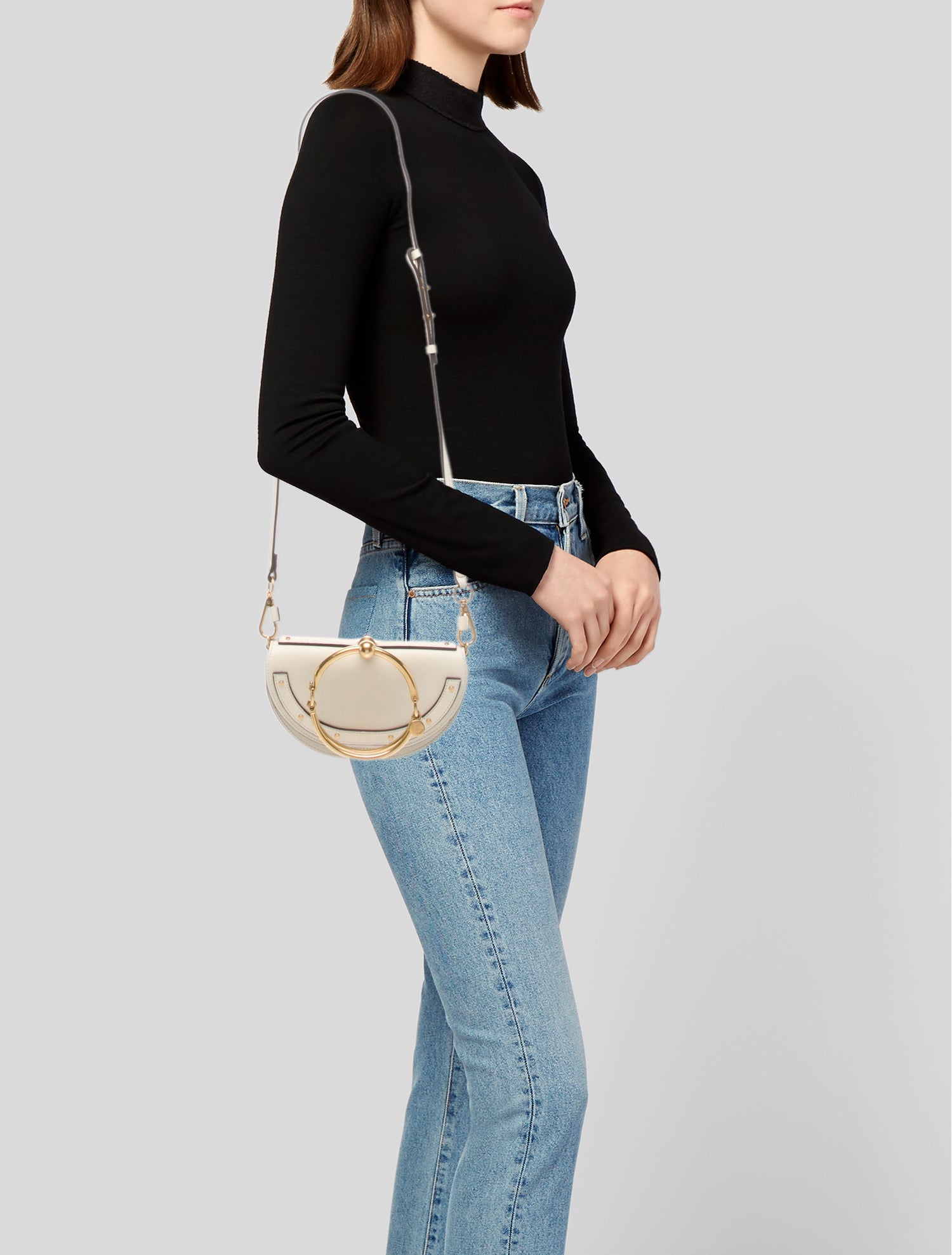 Chloé Leather Top Handle Bag