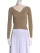 See by Chloé Wool Colorblock Pattern Sweater