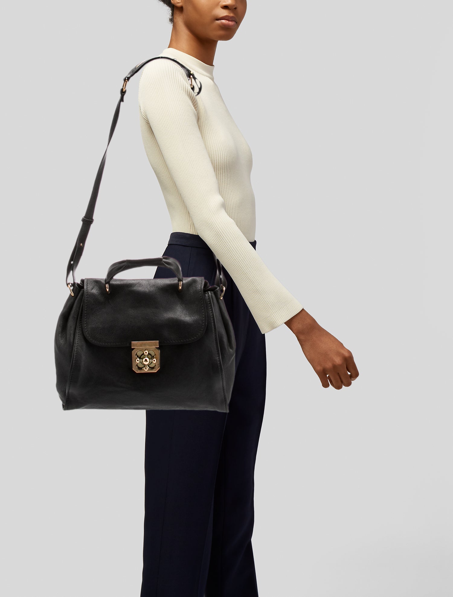 Chloé Leather Shoulder Bag