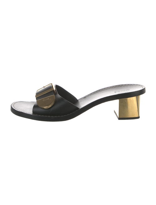 Chloé Leather Slides