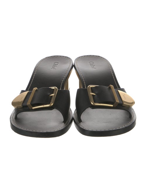 Chloé Leather Slides