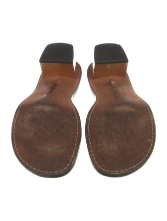 Chloé Leather Slides