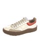Chloé Leather Colorblock Pattern Sneakers