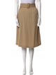 Chloé Virgin Wool Knee-Length Skirt