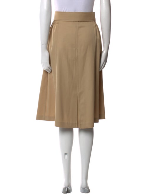 Chloé Virgin Wool Knee-Length Skirt