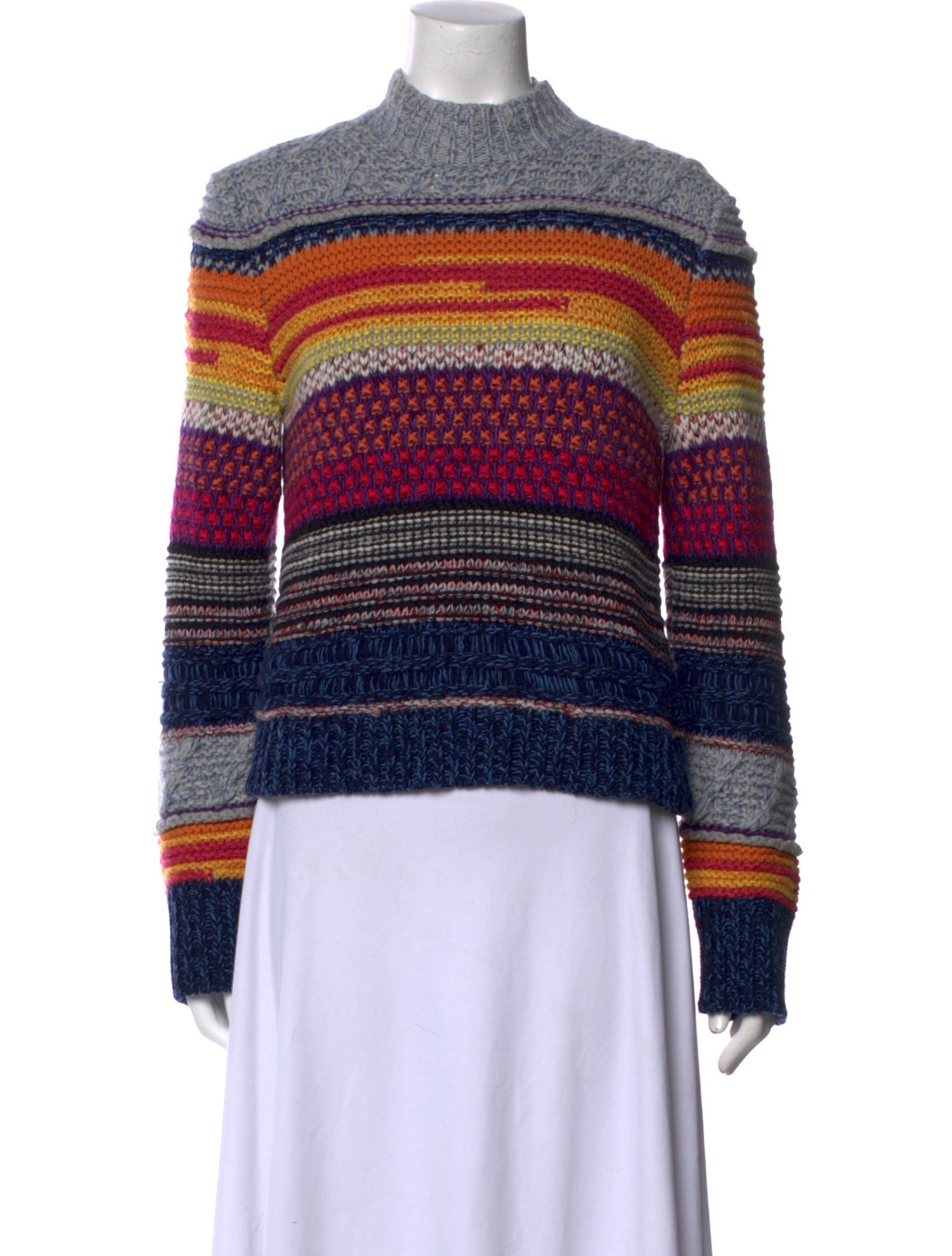 Chloé Cashmere Striped Sweater