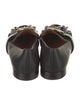 Chloé Leather Studded Accents Loafers